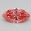 0.79 Ct. Fancy Vivid Pink Marquise Lab Grown Diamond