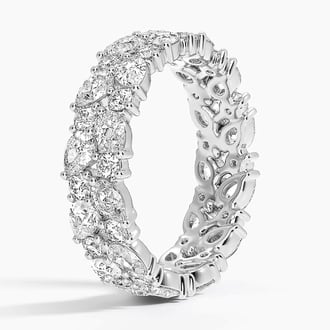 Olivetta Double Row Eternity Diamond Ring