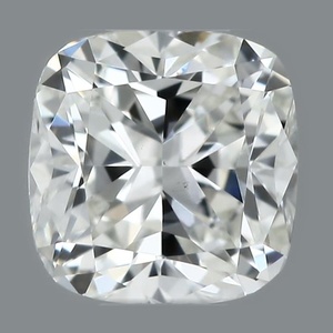 Cushion diamond — real photo