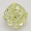 1.02 Ct. Fancy Yellow Cushion Diamond