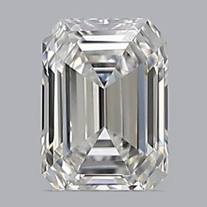 Emerald diamond — real photo