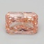8.18 Ct. Fancy Vivid Pink Radiant Lab Grown Diamond