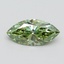 1.50 Ct. Fancy Vivid Green Marquise Lab Grown Diamond
