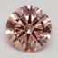 2.20 Ct. Fancy Intense Pink Round Lab Grown Diamond