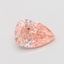 1.53 Ct. Fancy Vivid Pink Pear Lab Grown Diamond