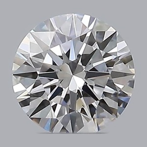 Round diamond — real photo