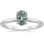 Platinum Petite Elodie 1.5mm Ring, smalltop view