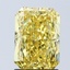 2.06 Ct. Fancy Vivid Yellow Radiant Lab Grown Diamond