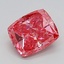 1.52 Ct. Fancy Vivid Pink Cushion Lab Grown Diamond