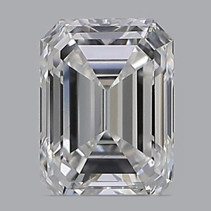 Emerald diamond — real photo