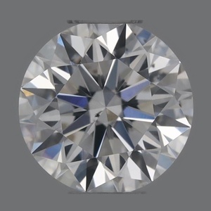 Round diamond — real photo