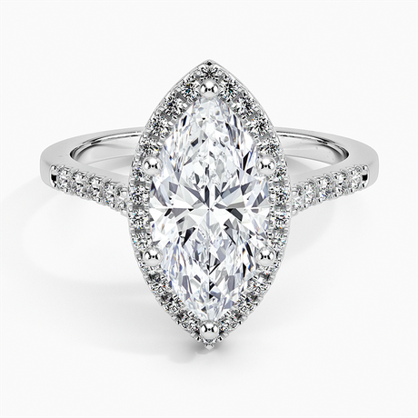 Odessa Halo Diamond Ring - Brilliant Earth