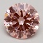 2.50 Ct. Fancy Intense Pink Round Lab Grown Diamond
