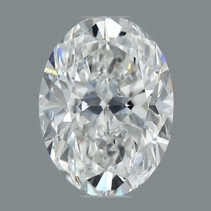 Oval diamond — real photo