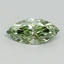 0.81 Ct. Fancy Vivid Green Marquise Lab Grown Diamond