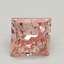 3.00 Ct. Fancy Intense Pink Princess Lab Grown Diamond