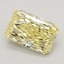 1.50 Ct. Fancy Intense Yellow Radiant Lab Grown Diamond