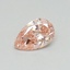 0.30 Ct. Fancy Intense Pink Pear Lab Grown Diamond