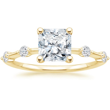 18K Yellow Gold Aimee Diamond Bridal Set