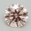 1.61 Ct. Fancy Intense Pink Round Lab Grown Diamond