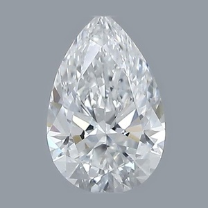 Pear diamond — real photo