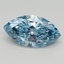 1.19 Ct. Fancy Vivid Blue Marquise Lab Grown Diamond