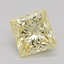 1.02 Ct. Fancy Intense Yellow Princess Lab Grown Diamond