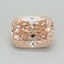 1.01 Ct. Fancy Intense Pink Cushion Lab Grown Diamond