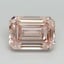 7.41 Ct. Fancy Intense Pink Emerald Lab Grown Diamond