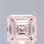 3.12 Ct. Fancy Intense Pink Asscher Lab Grown Diamond