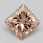 2.78 Ct. Fancy  Brown Princess Lab Grown Diamond