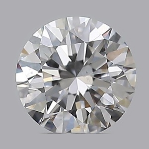 Round diamond — real photo