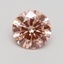 1.72 Ct. Fancy Intense Pink Round Lab Grown Diamond