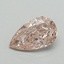 0.61 Ct. Fancy Intense Pink Pear Lab Grown Diamond