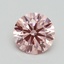 1.40 Ct. Fancy Intense Pink Round Lab Grown Diamond