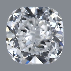 Cushion diamond — real photo