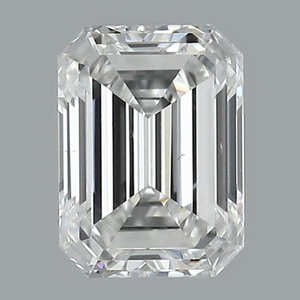 Emerald diamond — real photo