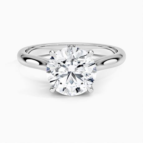 Platinum Dawn 2mm Diamond Ring