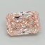 4.16 Ct. Fancy Intense Pink Radiant Lab Grown Diamond