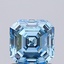 1.02 Ct. Fancy Vivid Blue Asscher Lab Grown Diamond