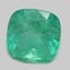 6.8mm  Green  Cushion   Emerald