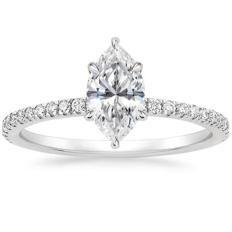 18K White Gold Luxe Viviana Diamond Bridal Set (1/2 ct. tw.)
