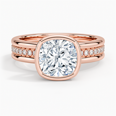 14K Rose Gold Sofia Triple Band Diamond Ring (1/4 ct. tw.)