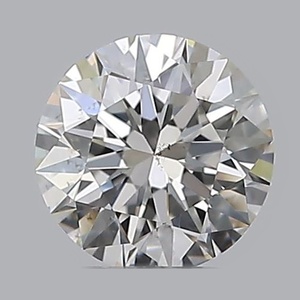 Round diamond — real photo