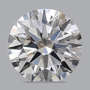 Round diamond — real photo