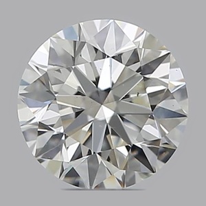 Round diamond — real photo