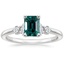 Platinum Miroir Diamond Ring, smalltop view