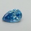1.02 Ct. Fancy Vivid Blue Pear Lab Grown Diamond