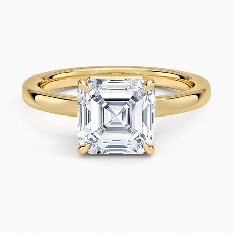 Dara Low-Profile Solitaire Ring