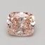 0.88 Ct. Fancy Intense Pink Cushion Lab Grown Diamond